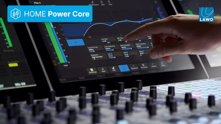 Lawo mc² 12.4.0 adds spectral metering, sample-based delay control